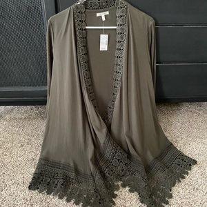 Army Green Kimono